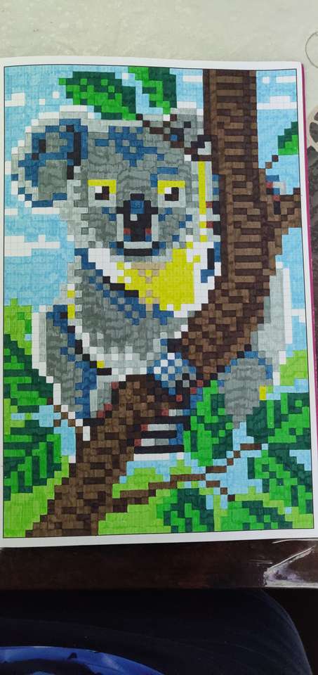 Miś koala puzzle online ze zdjęcia