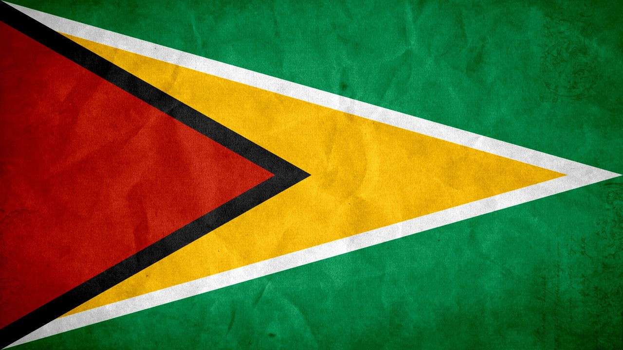 Puzzle flaga Guyana puzzle online
