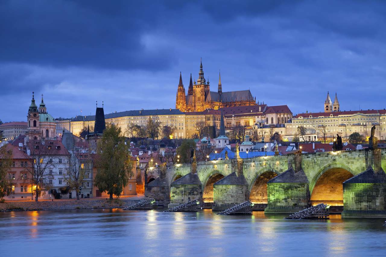Praga, stolica Czechia puzzle online ze zdjęcia