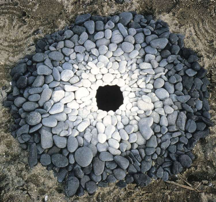Andy Goldsworthy Stones. puzzle online ze zdjęcia