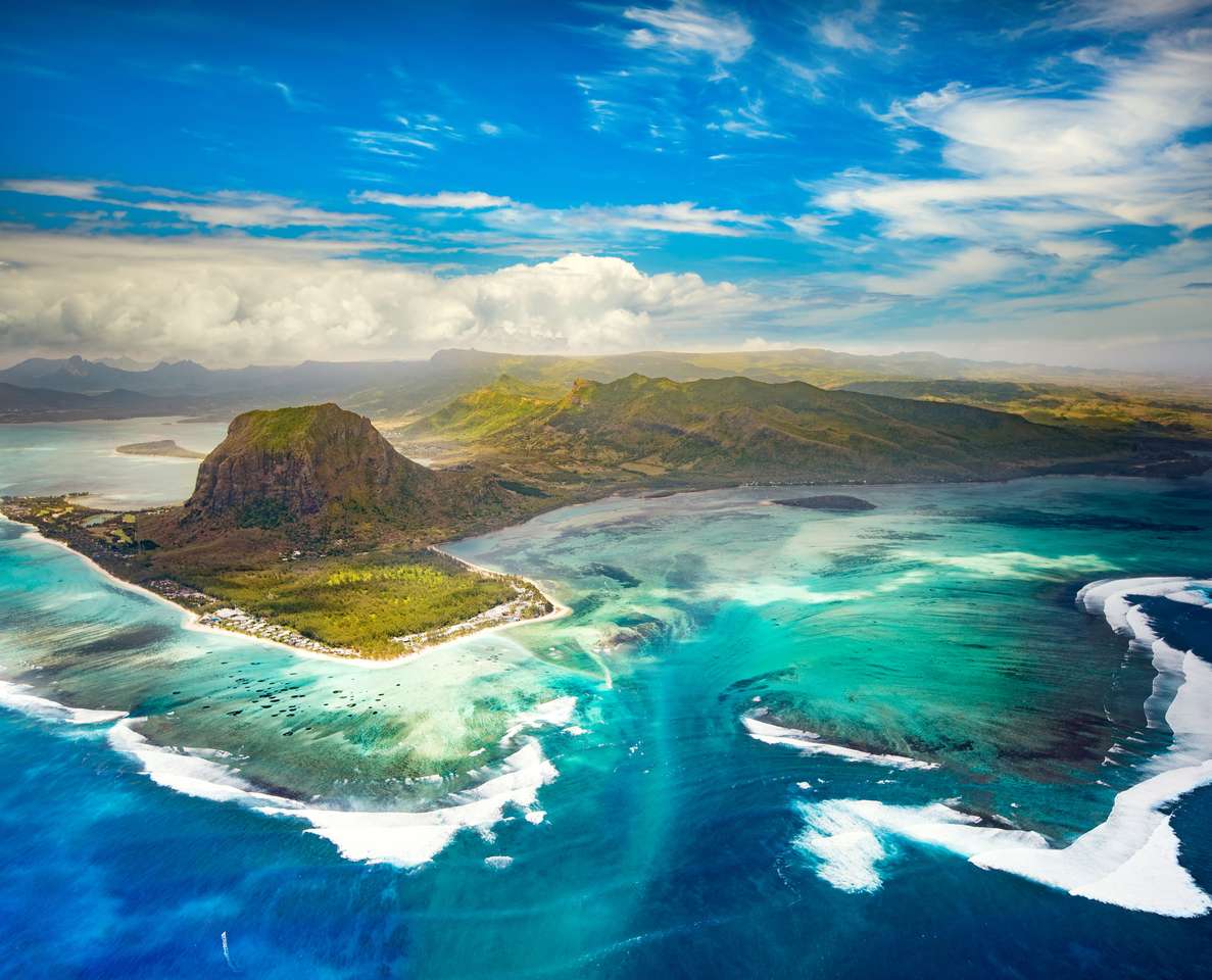 Półwysep Brabancyjny Morne, Mauritius puzzle online ze zdjęcia