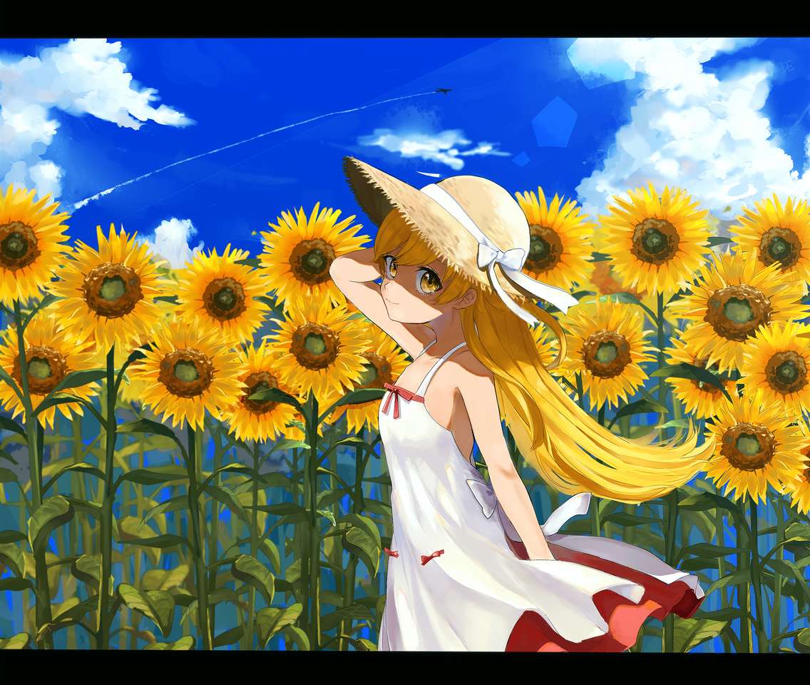 shinobu-sunflower. puzzle online