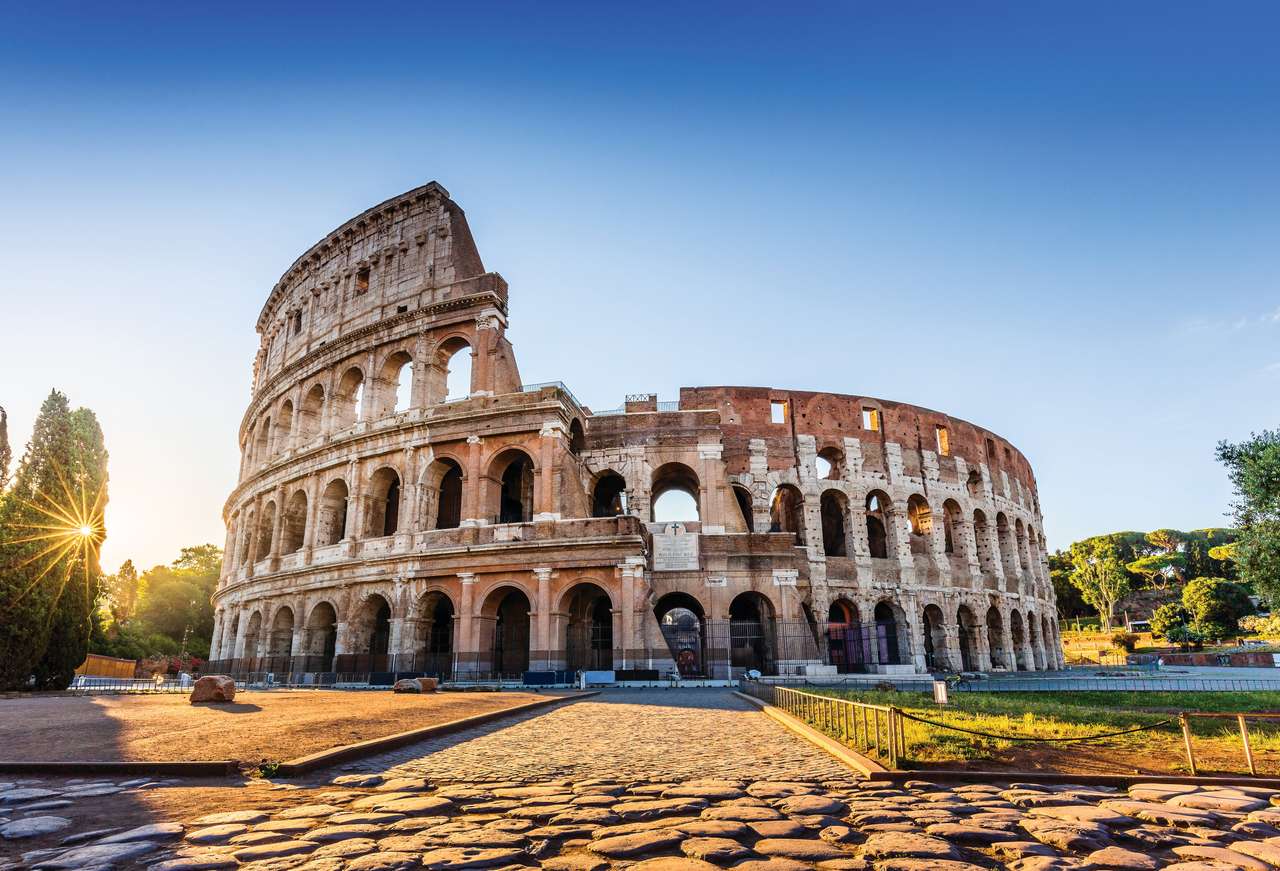 Koloseum puzzle online ze zdjęcia