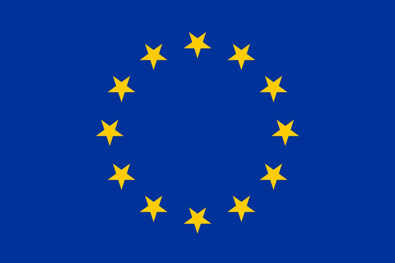 Bandeira União Europeia puzzle online ze zdjęcia