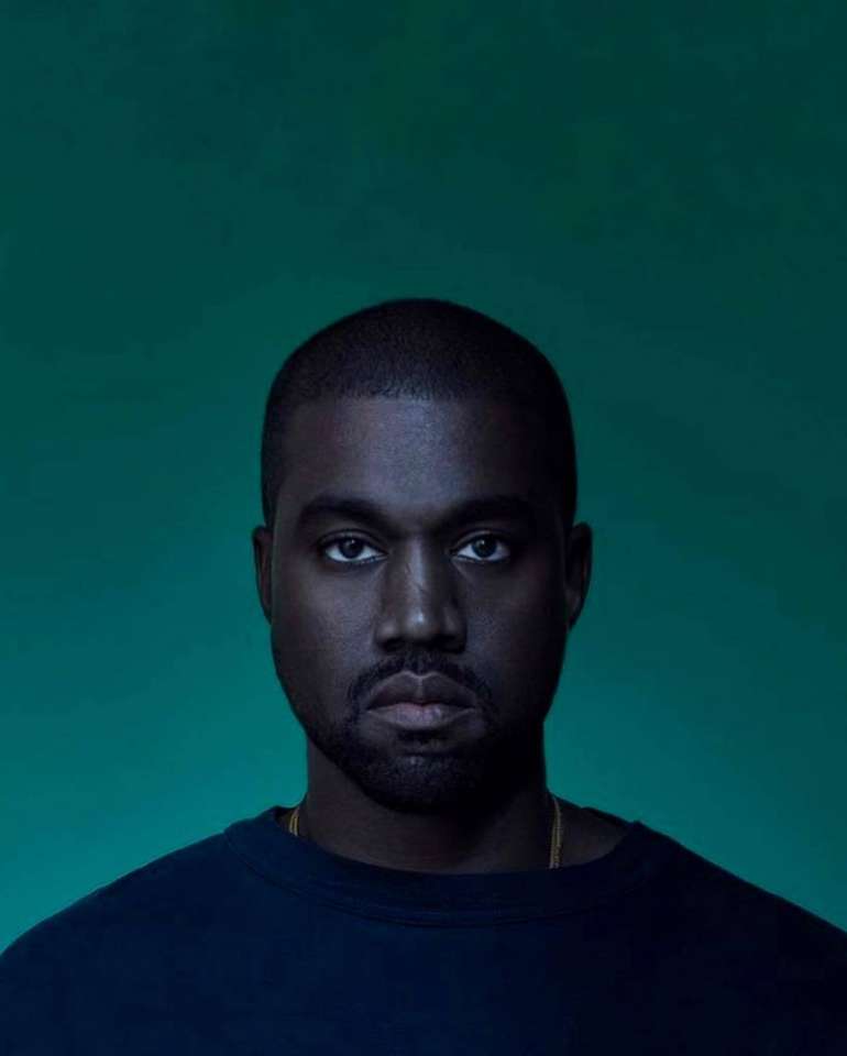 Kanye West Portrait. puzzle online ze zdjęcia