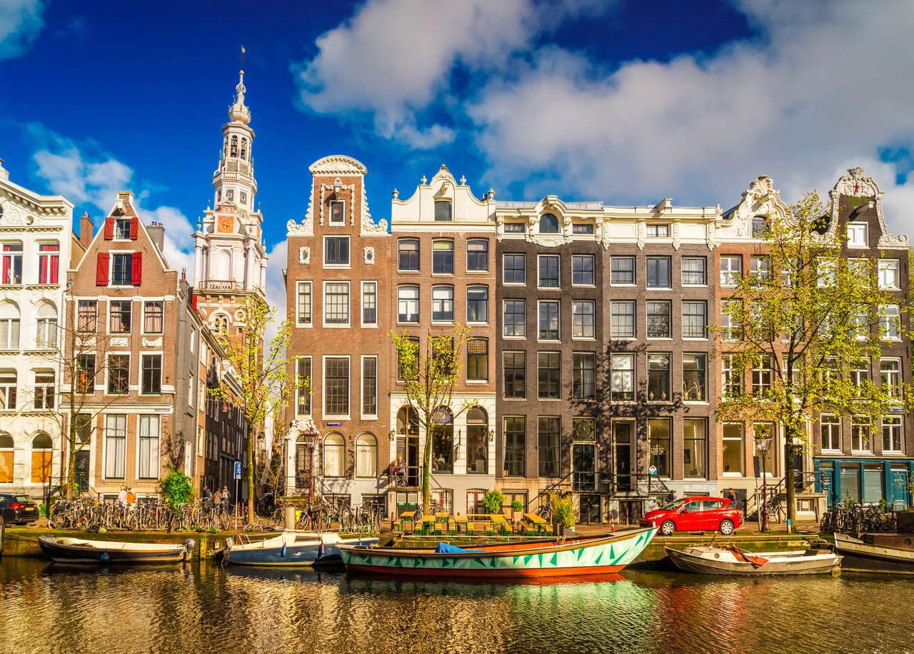 Amsterdam, Holandia puzzle online ze zdjęcia