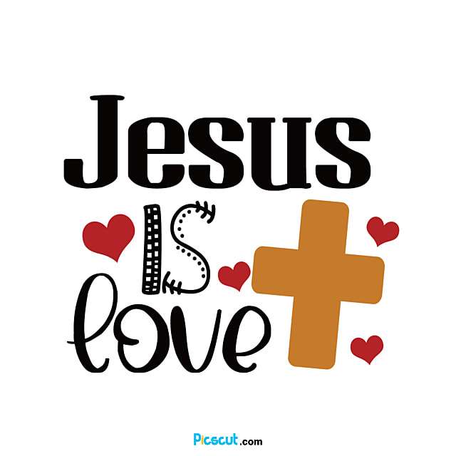 Jezus jest miłością puzzle online ze zdjęcia