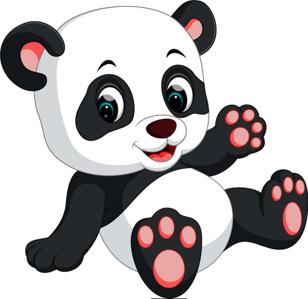 Puzzle Panda. puzzle online ze zdjęcia