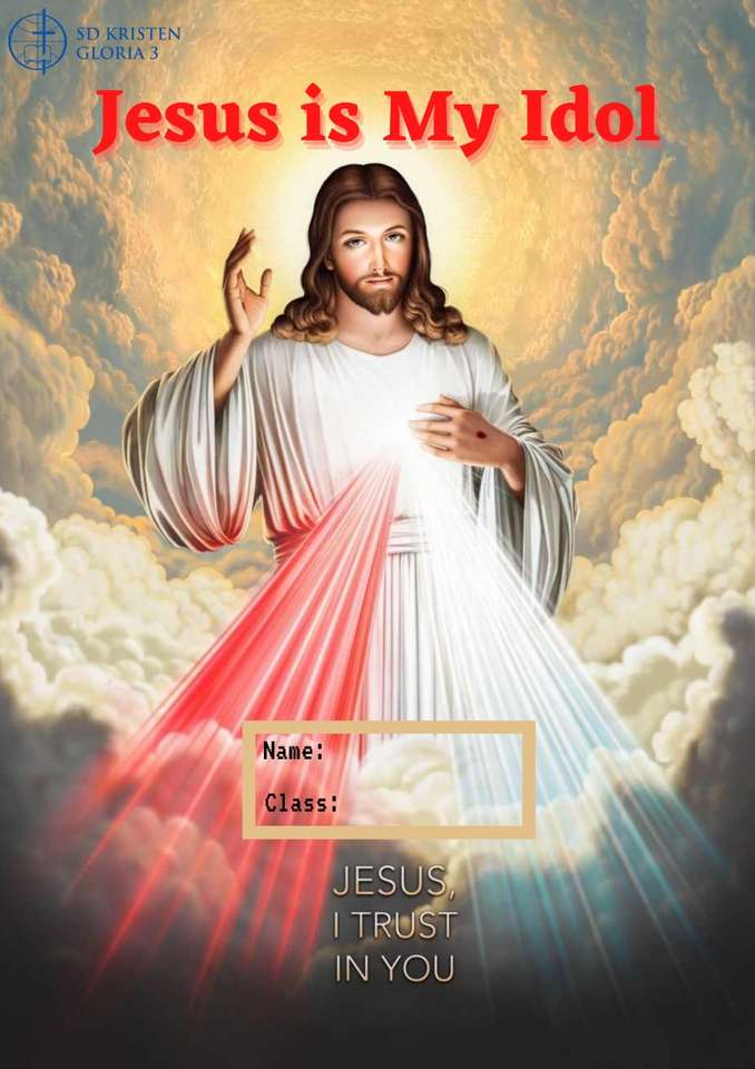 Jezus jest moim idolem puzzle online