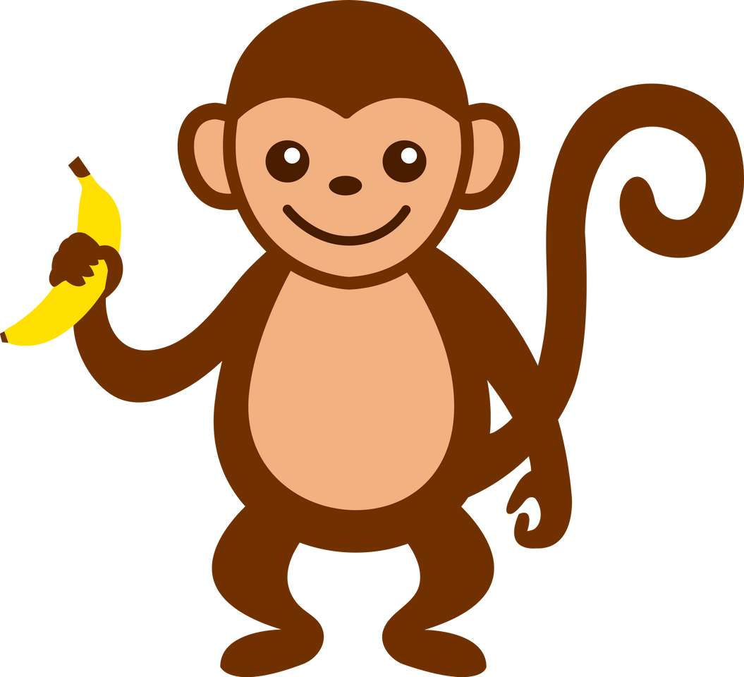 małpa małpa małpa puzzle ze zdjęcia