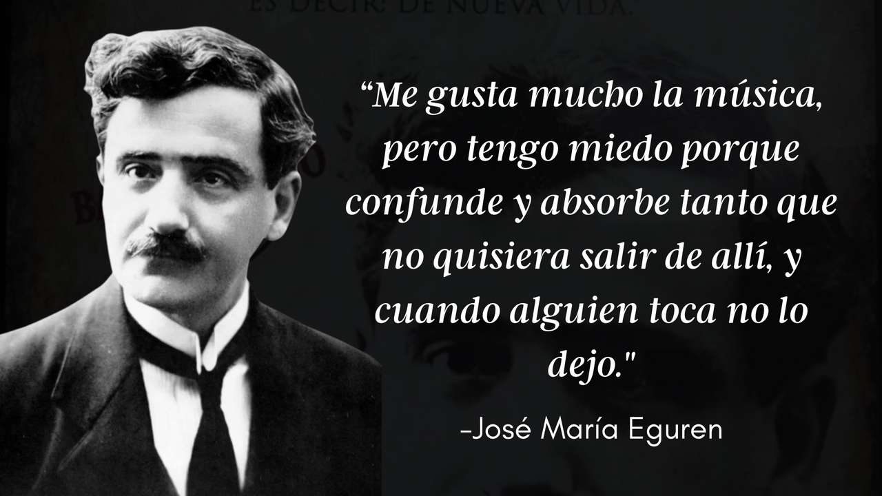 Frase de José María Eguren puzzle ze zdjęcia