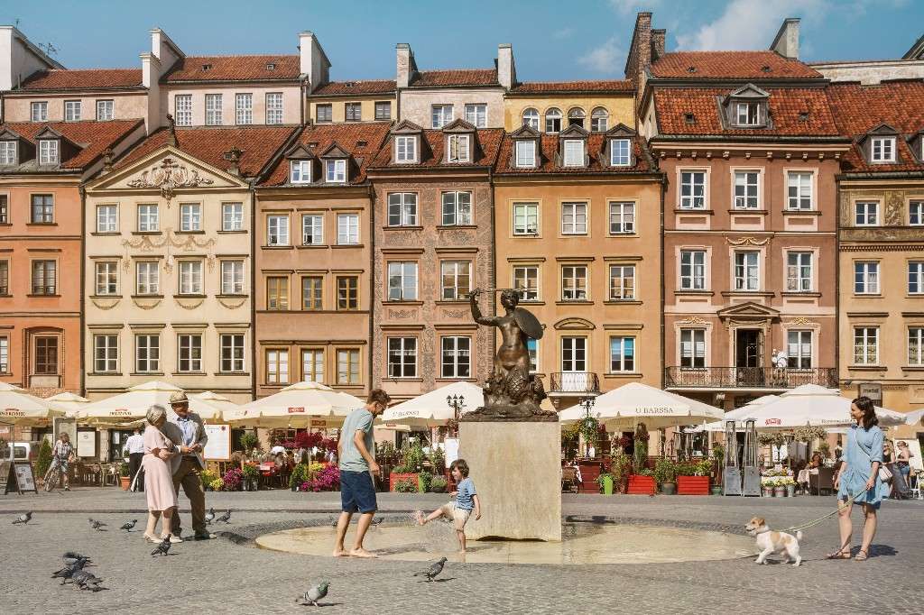 Old Town Warsaw puzzle online ze zdjęcia