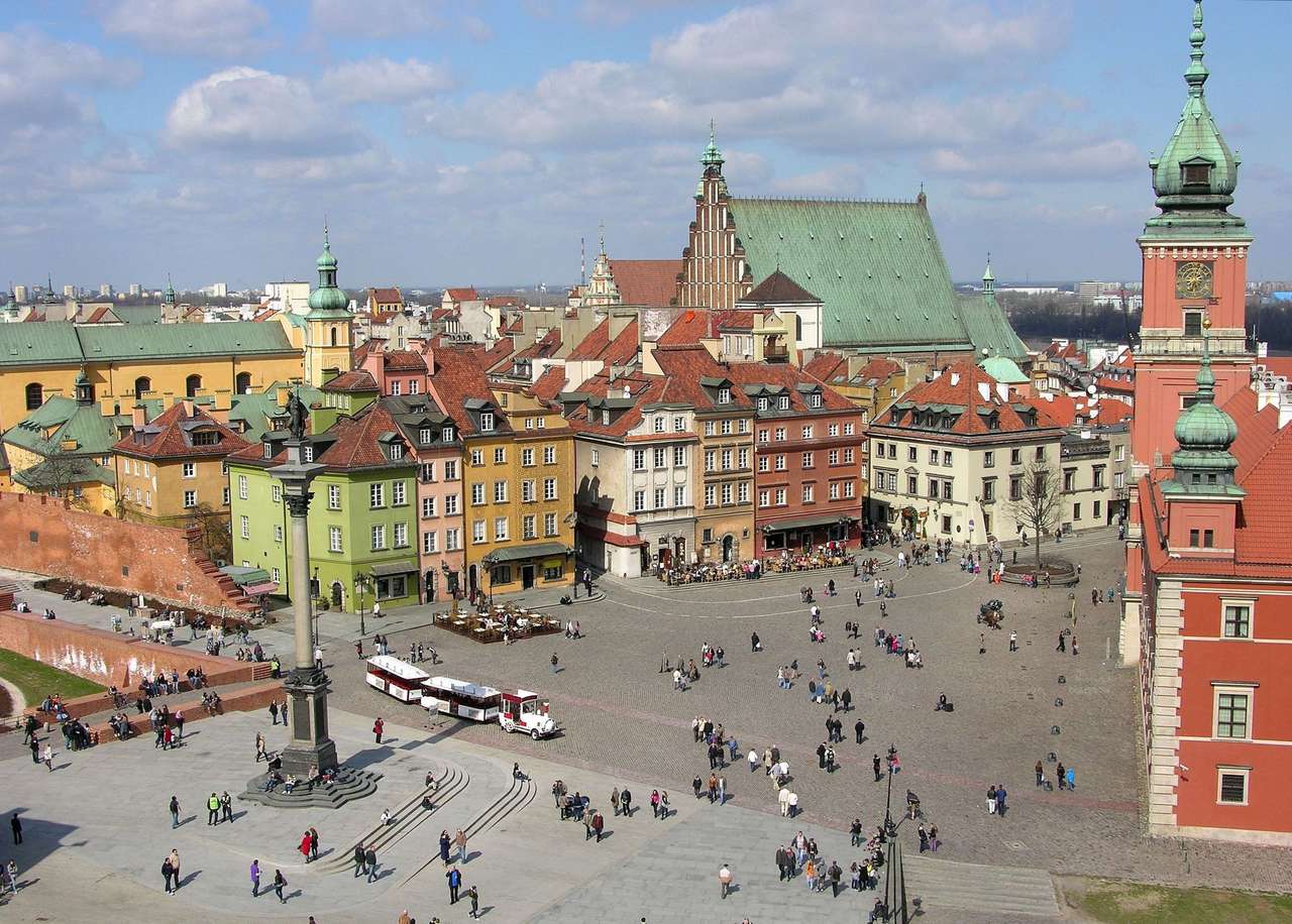 Warsaw Old Town puzzle online ze zdjęcia