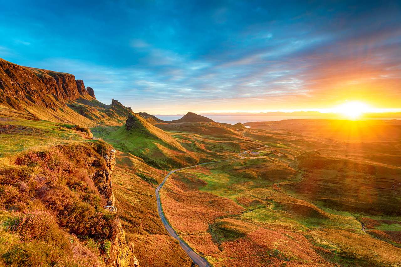 Quiraing formacje skalne puzzle online