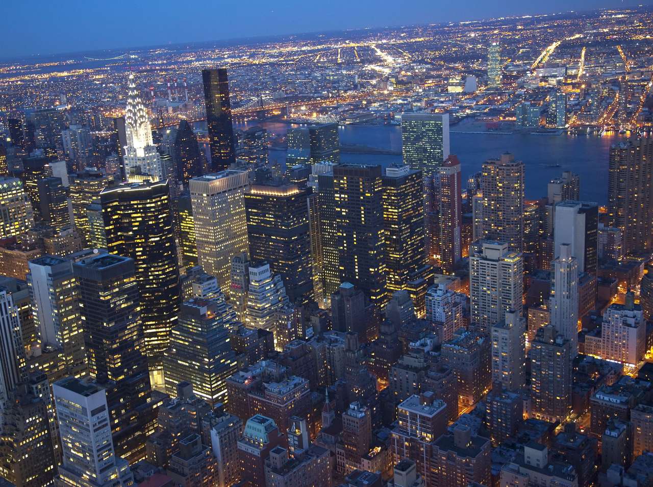 Panoramę Nowego Jorku puzzle online