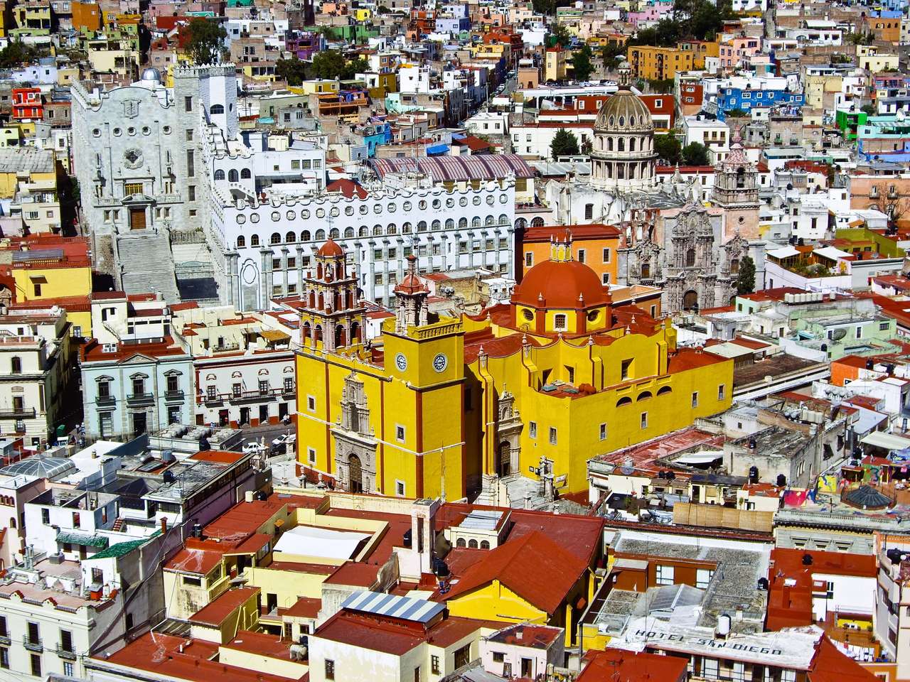 Guanajuato w Meksyku puzzle online ze zdjęcia