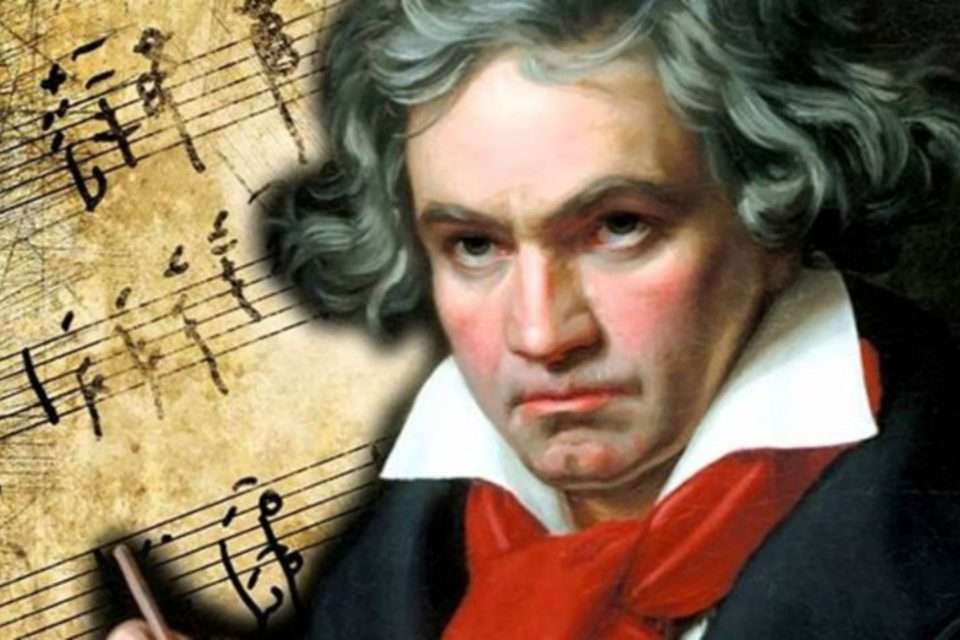 Beethoven puzzle online ze zdjęcia