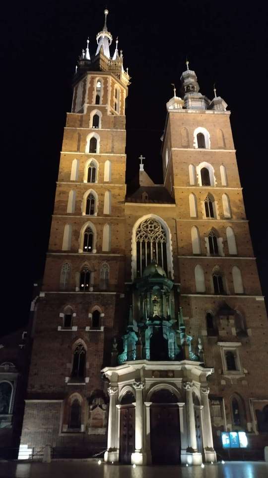 Kościół Mariacki w Krakowie puzzle online ze zdjęcia