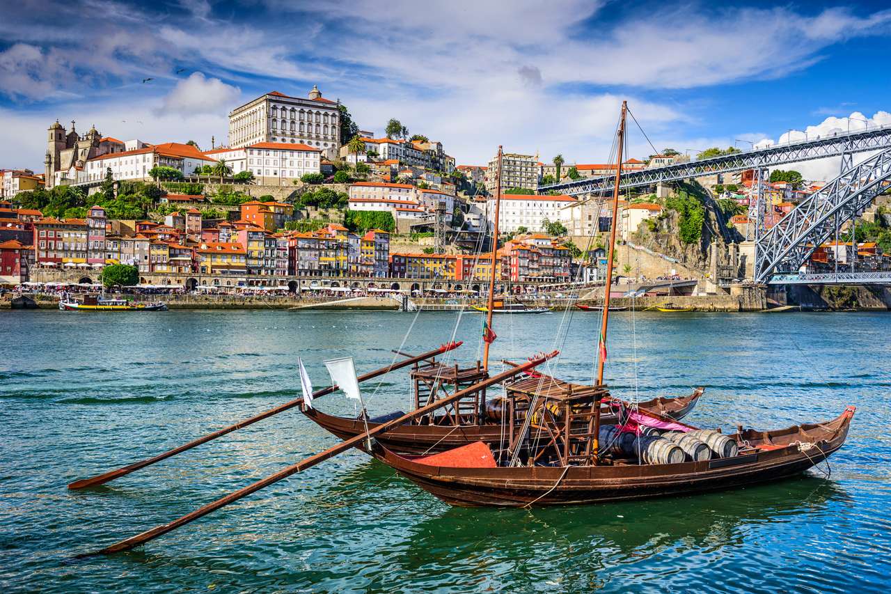 Porto, Portugalia gród nad rzeką Douro. puzzle online