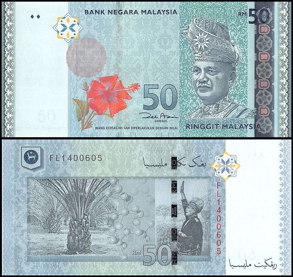 Wang Ringgit Malezja RM 50 puzzle online
