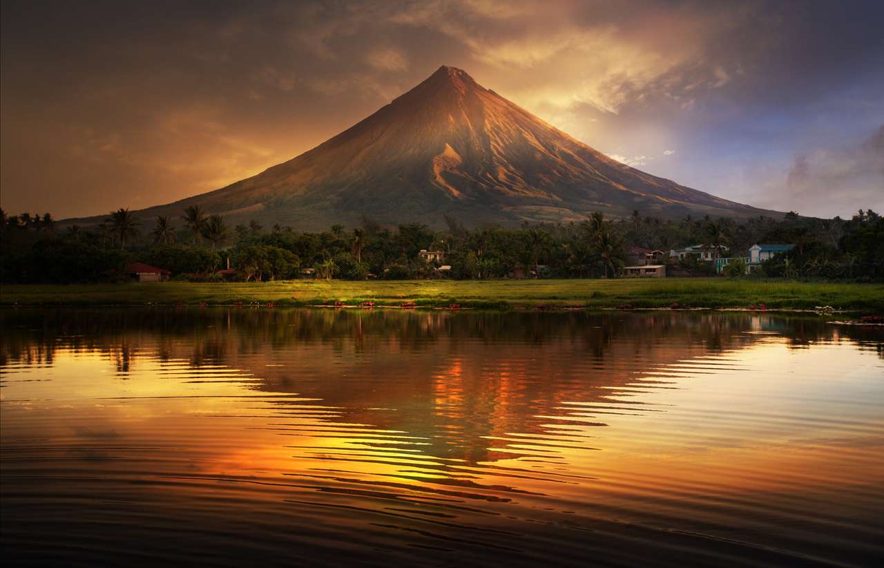 Wulkan Mayon, Filipiny puzzle online