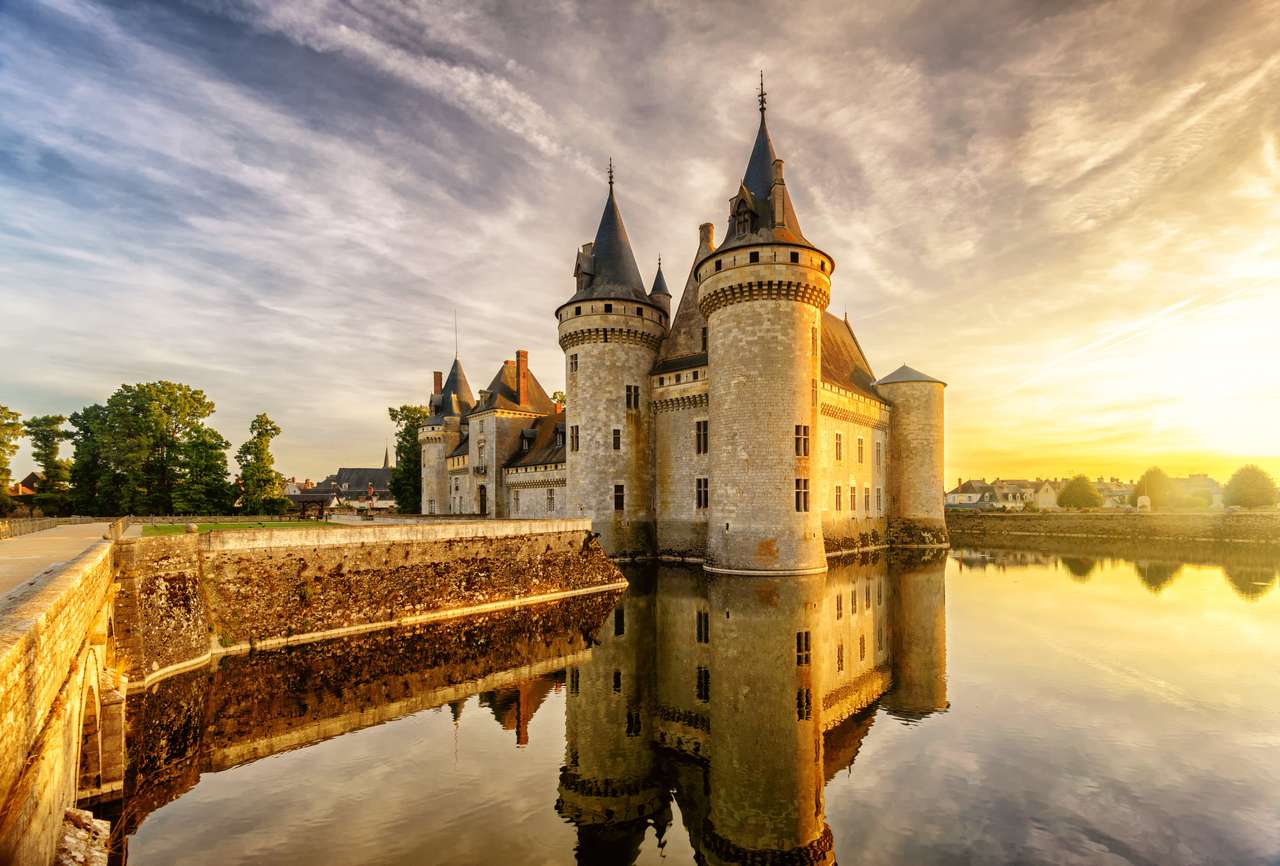 Zamek Sully-sur-Loire puzzle