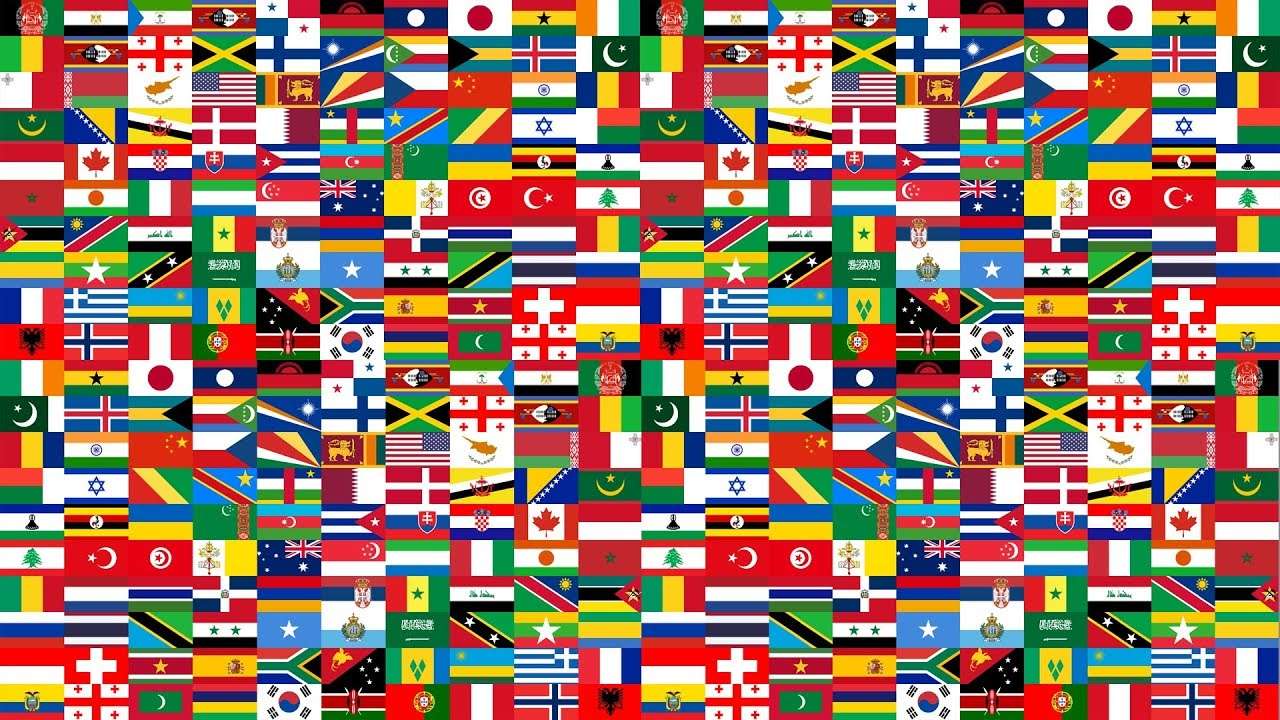 Flagi Świata puzzle online ze zdjęcia