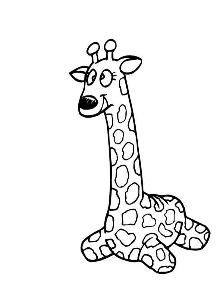 żyrafa puzzle online