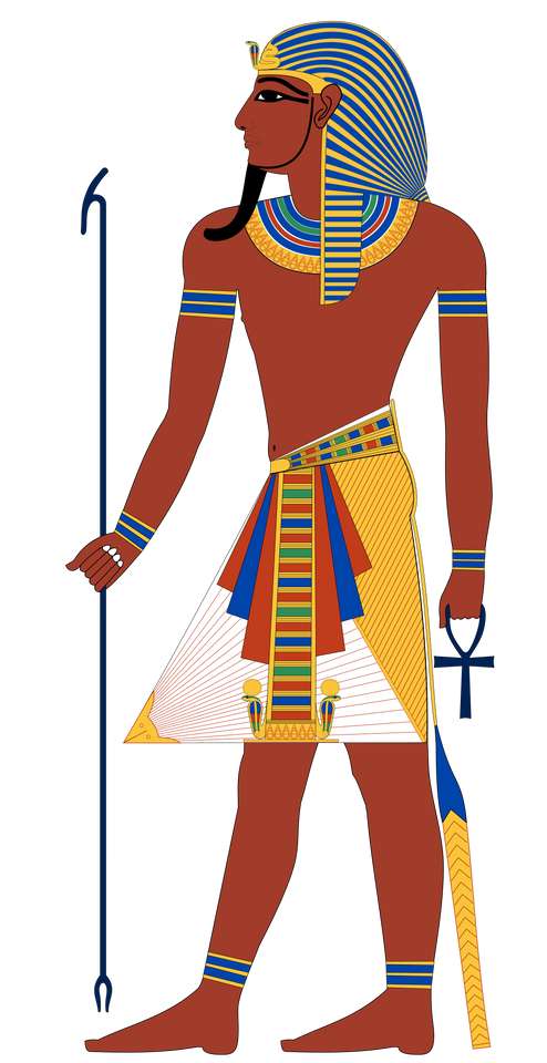 Zagadka faraona puzzle online ze zdjęcia