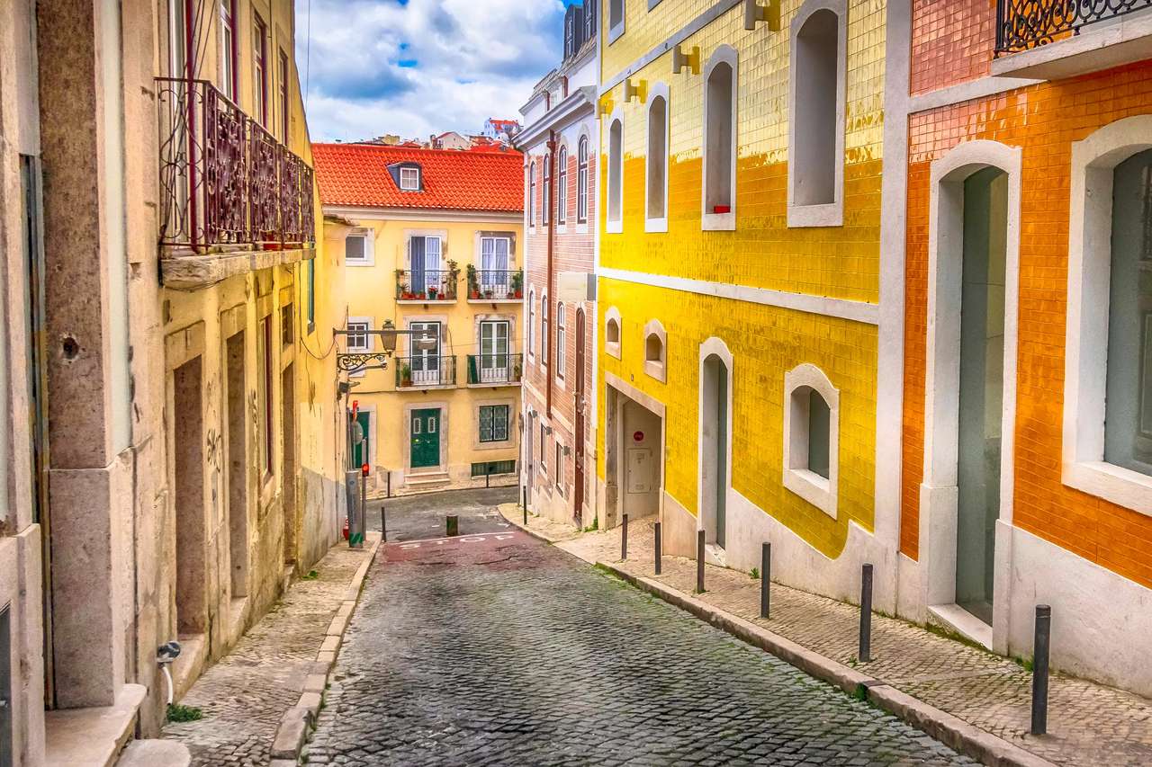 Lizbona, ulica Portugalii puzzle online