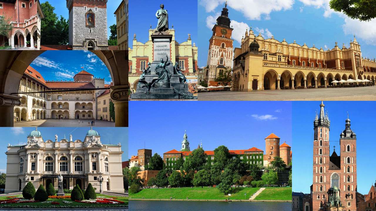 Kraków... puzzle online