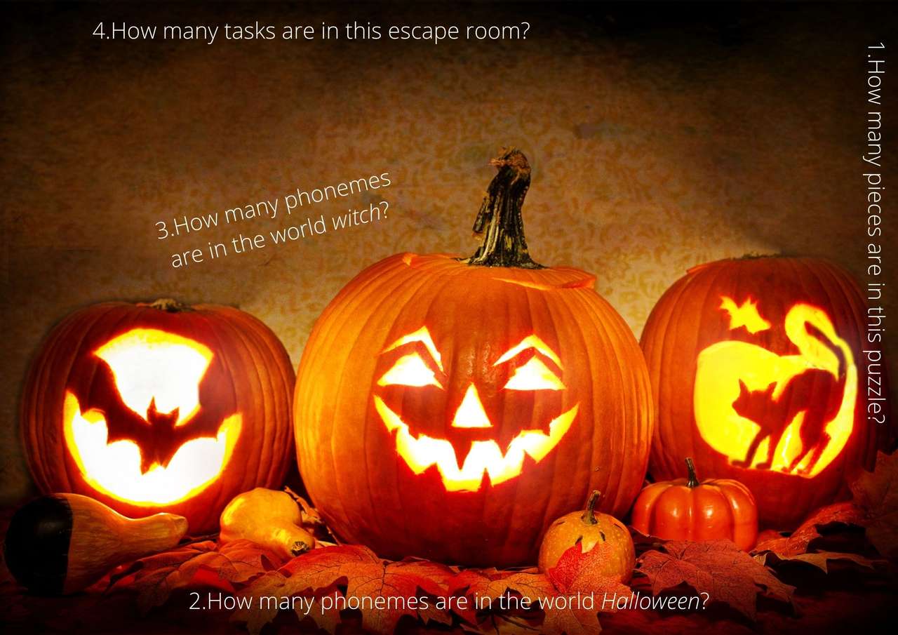 Puzzle Halloween Escape Room puzzle online