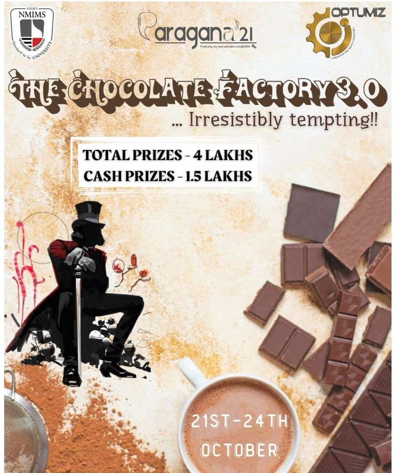 fabryka czekolady 40 puzzle online ze zdjęcia