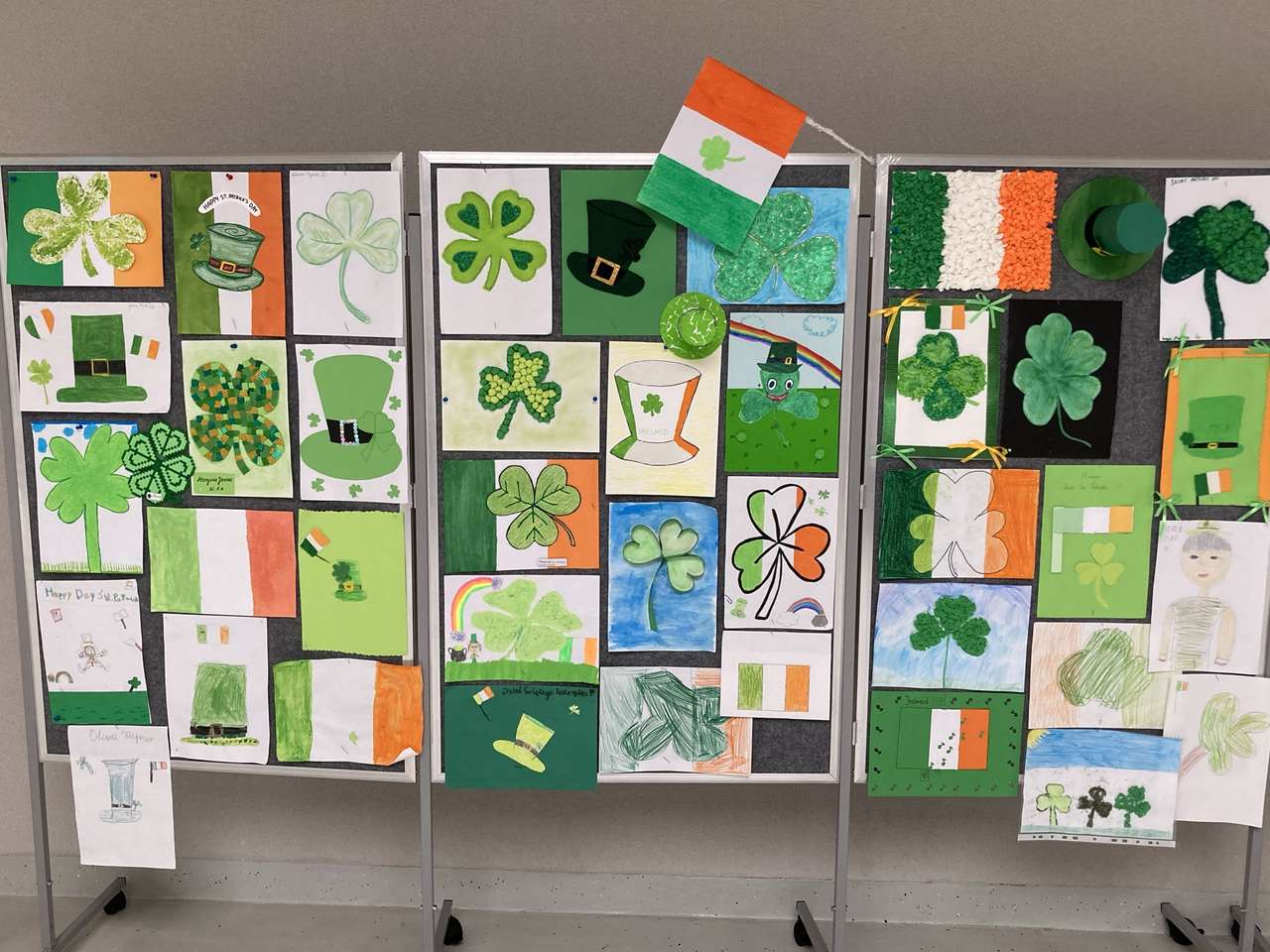 St. Patrick's Day at our school puzzle online