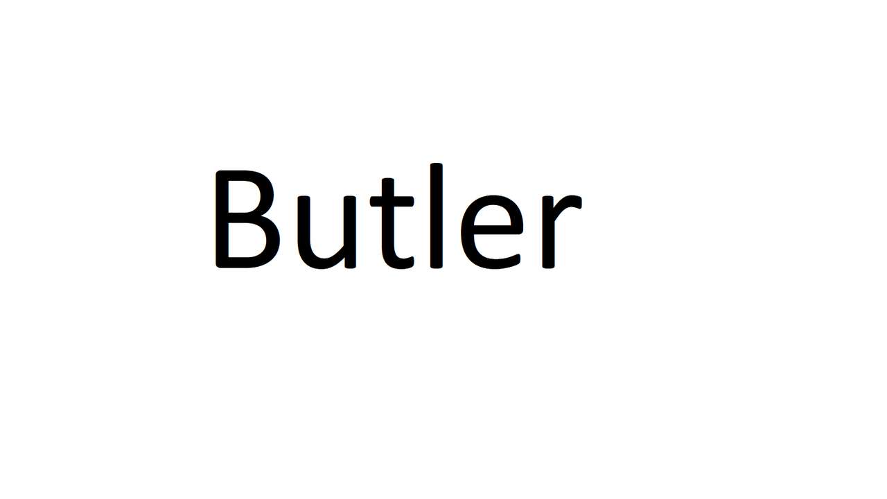 Butler-Przedmieście puzzle online ze zdjęcia