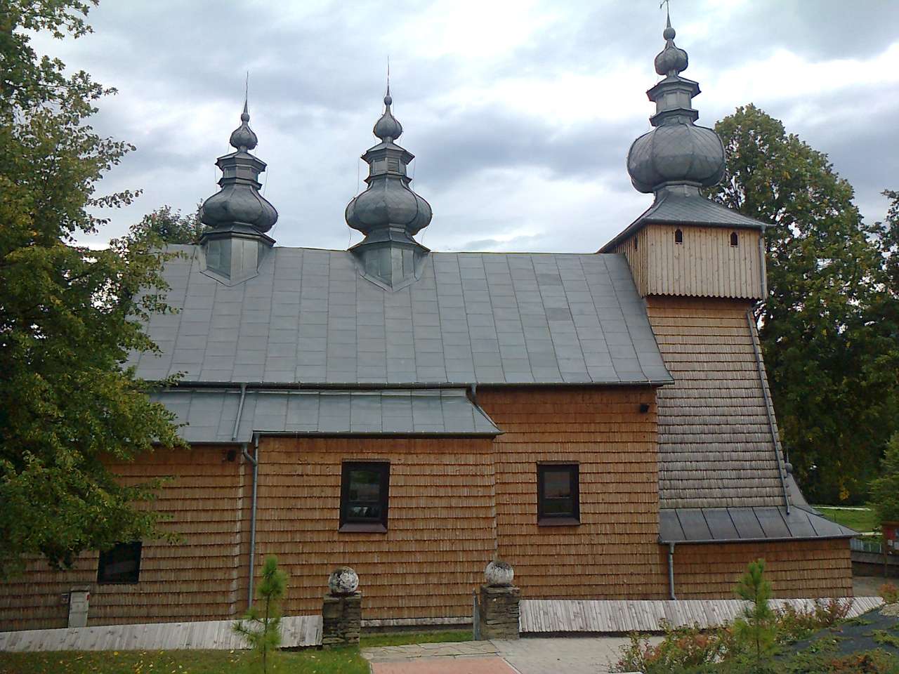 Cerkiew w Binczarowej puzzle online ze zdjęcia