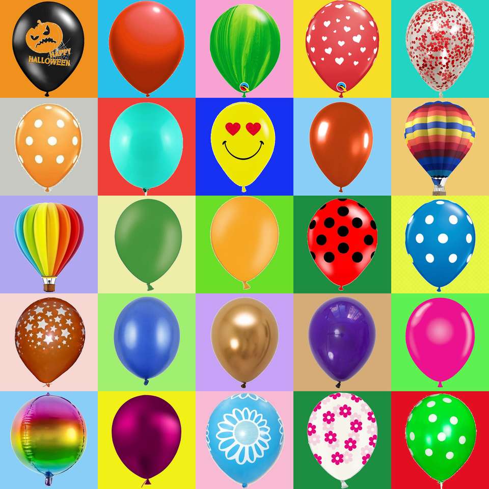 Balony... puzzle online ze zdjęcia