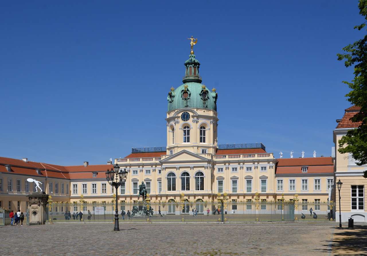 Zamek Charlottenburg, Berlin puzzle online ze zdjęcia