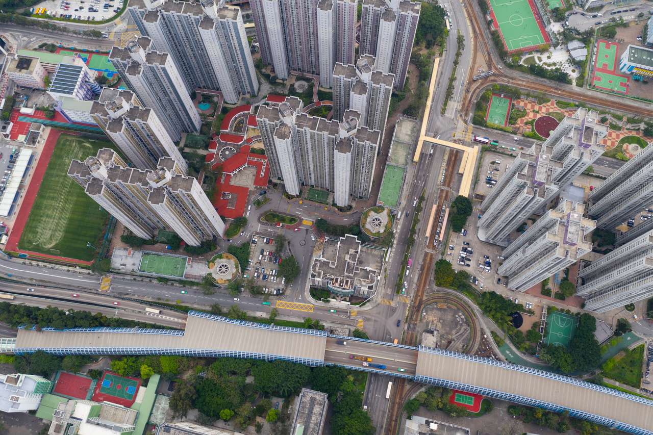 Tuen Mun, Hongkong puzzle online ze zdjęcia