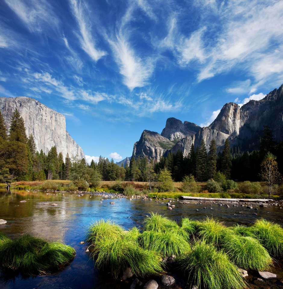 pejzaże Yosemite puzzle online ze zdjęcia