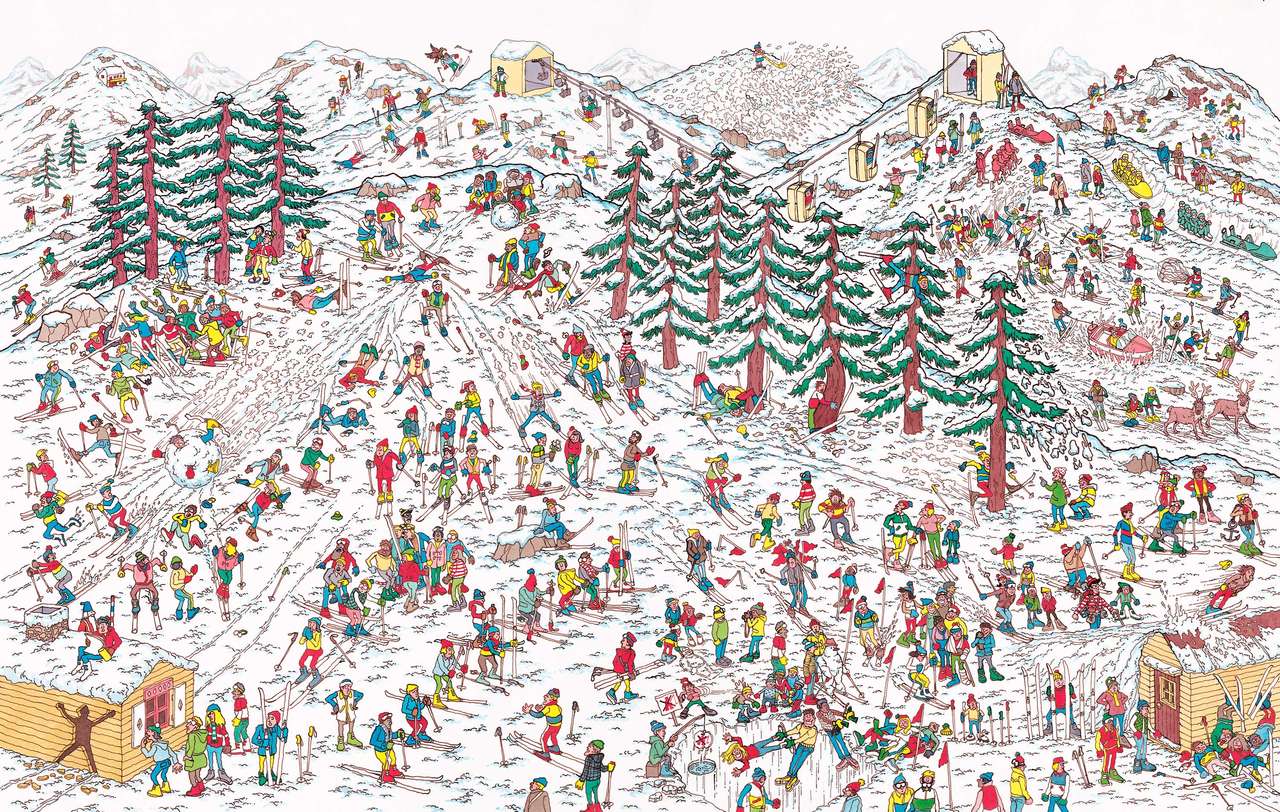 gdzie jest Waldo?? puzzle online ze zdjęcia