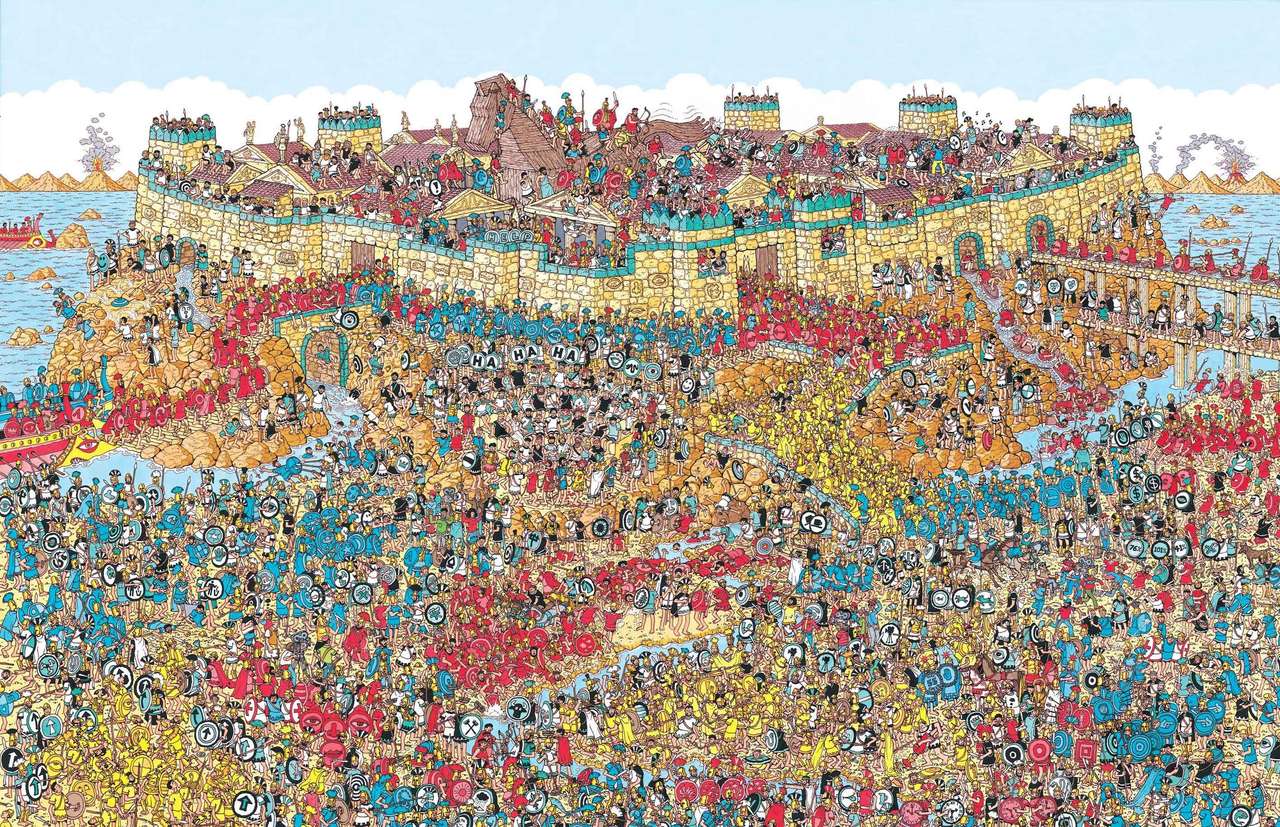 Gdzie jest Waldo? puzzle online ze zdjęcia