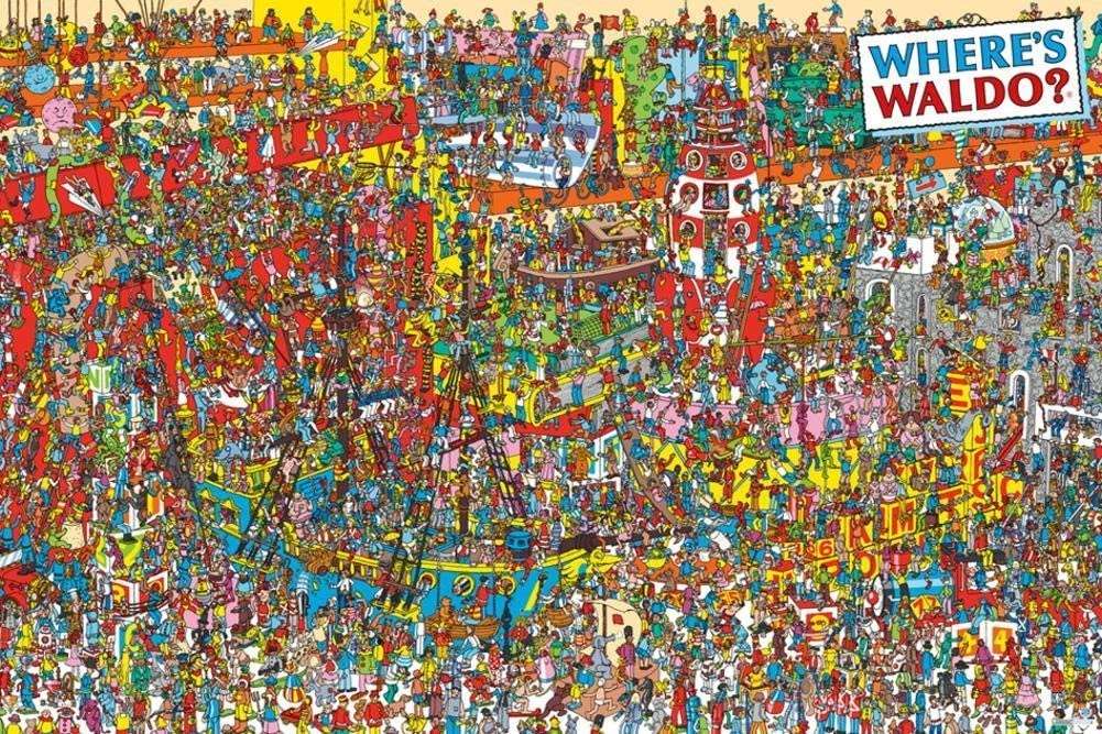 Gdzie jest WALDO?! puzzle online