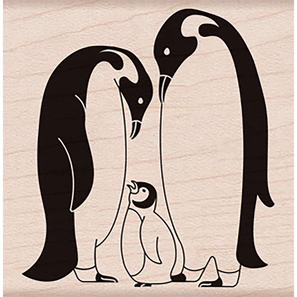 Rodzina pingwinów puzzle online ze zdjęcia
