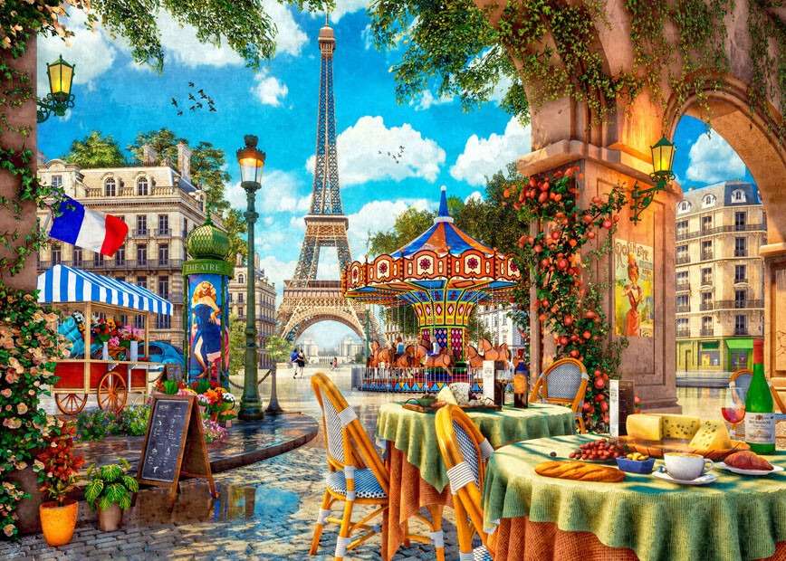 Francja, Paryż puzzle online ze zdjęcia
