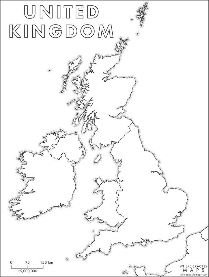 Kraje Wielkiej Brytanii puzzle online