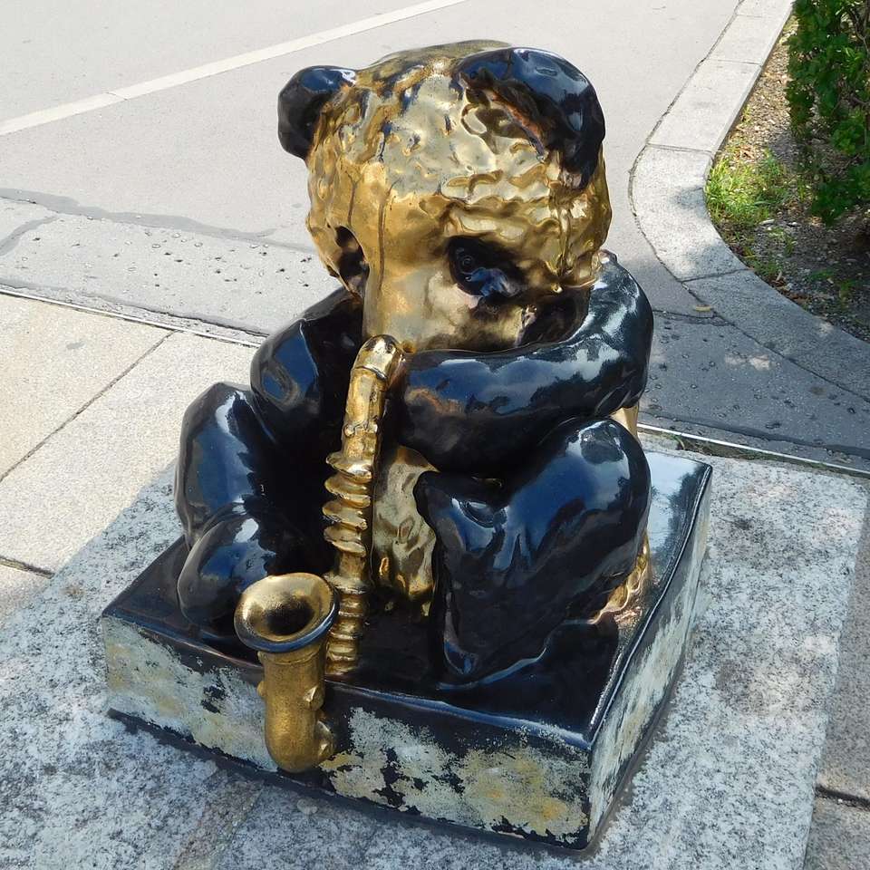 Muzykalna panda w Wiedniu puzzle online