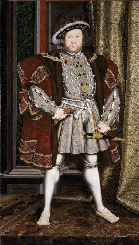 Henryk 8 w Tudorach puzzle online ze zdjęcia