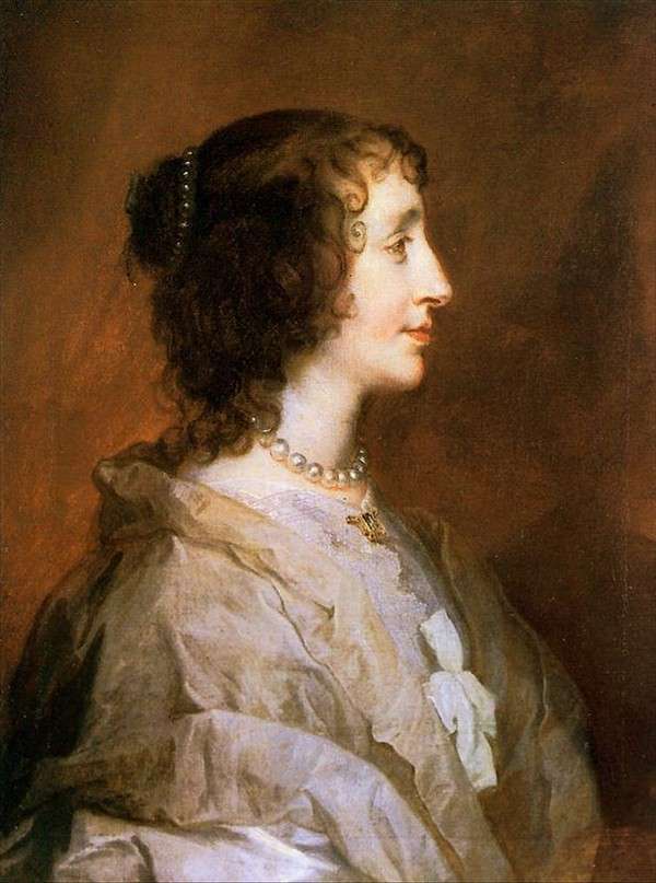 Van-Dyck-Queen-Henrietta-Maria. jpg puzzle online