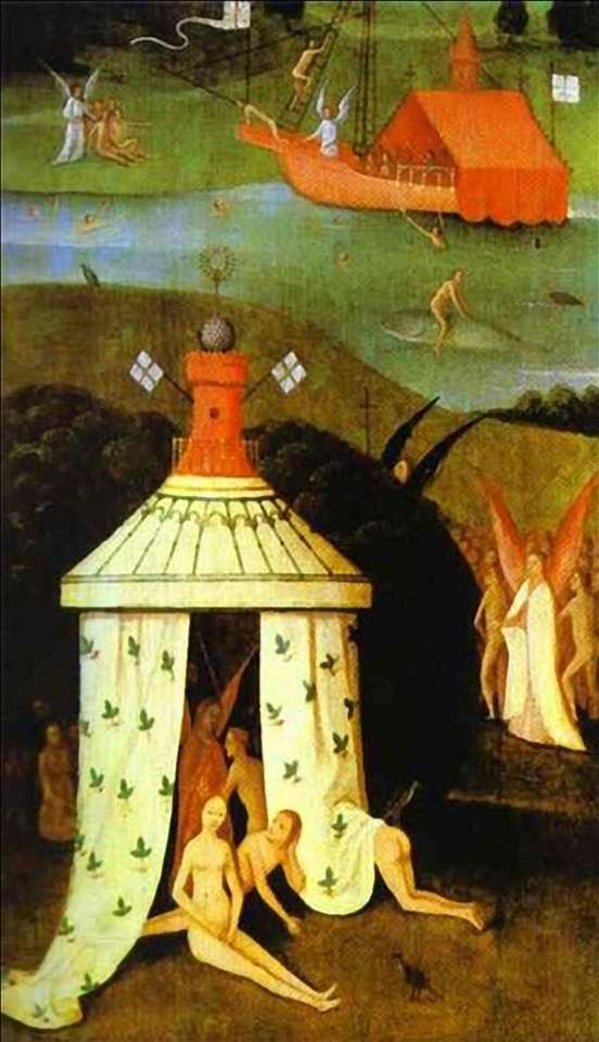 Hieronymus-Bosch-Paradise. Jpg puzzle online ze zdjęcia